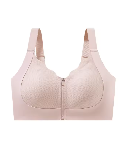 FallSweet Women's Sport Bra Front Zipper Wireless