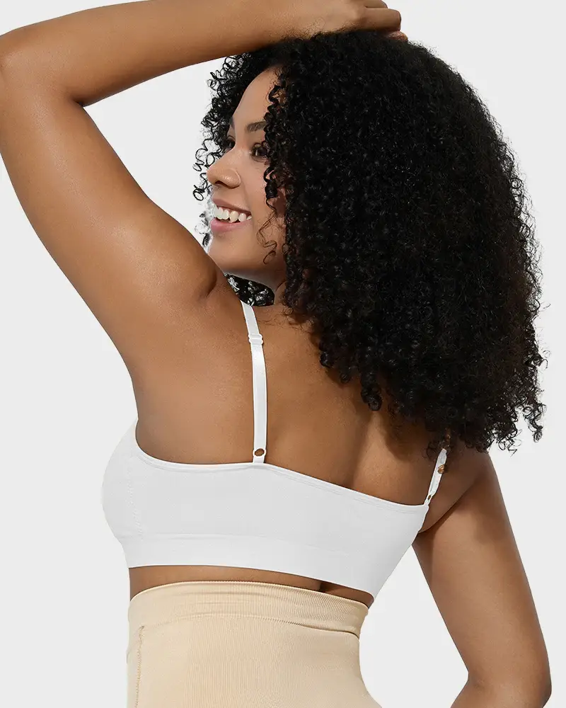 Women’s Full Coverage Non-Padded Wireless Sculpt Bra, Comfortable Everyday Support