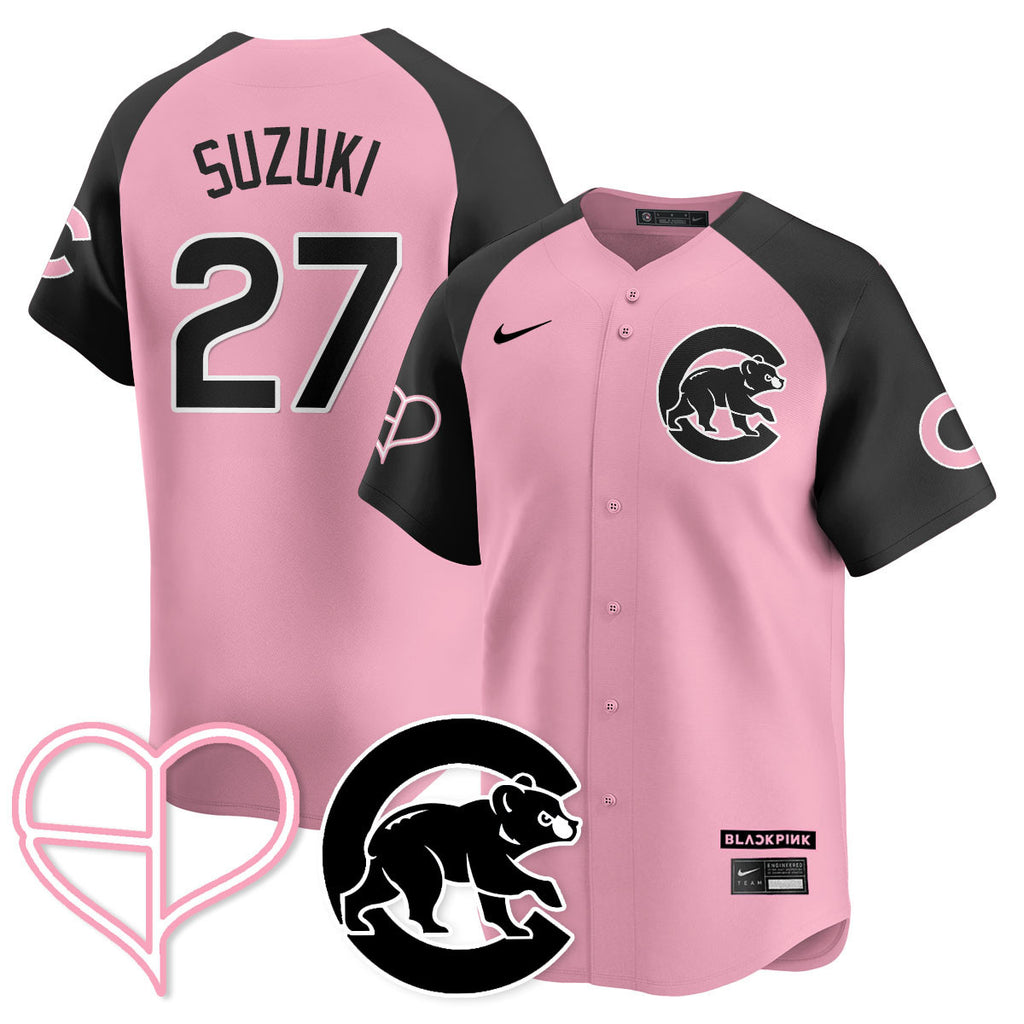 Chicago Cubs BL??KPI?K 2025 Limited Custom Jersey - All Stitched
