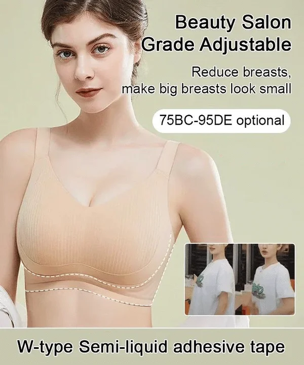 Women’s Wire-Free Push Up Bra – Seamless Skin-Friendly Everyday Comfort Bralette
