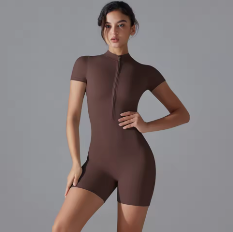 Women Bodysuits Fitness Sports Bodysuit Yoga Suit Breathable Quick Drying Sports Yoga Clothing Women's Gym Push Up Worko