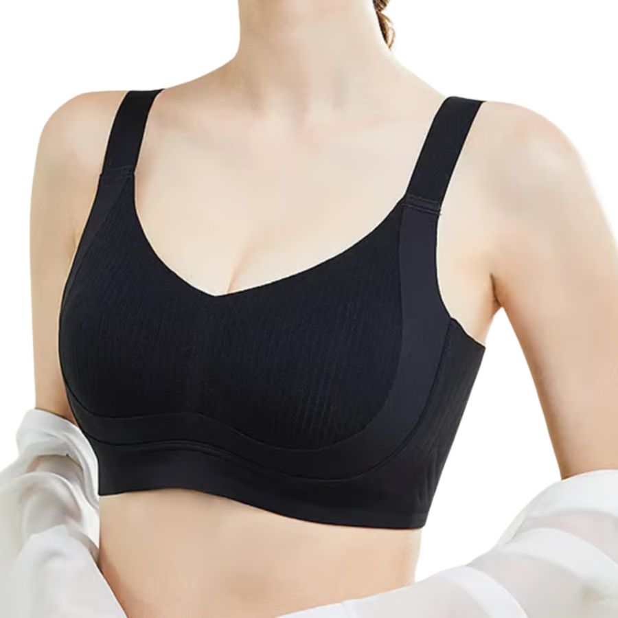 Women’s Wire-Free Push Up Bra – Seamless Skin-Friendly Everyday Comfort Bralette