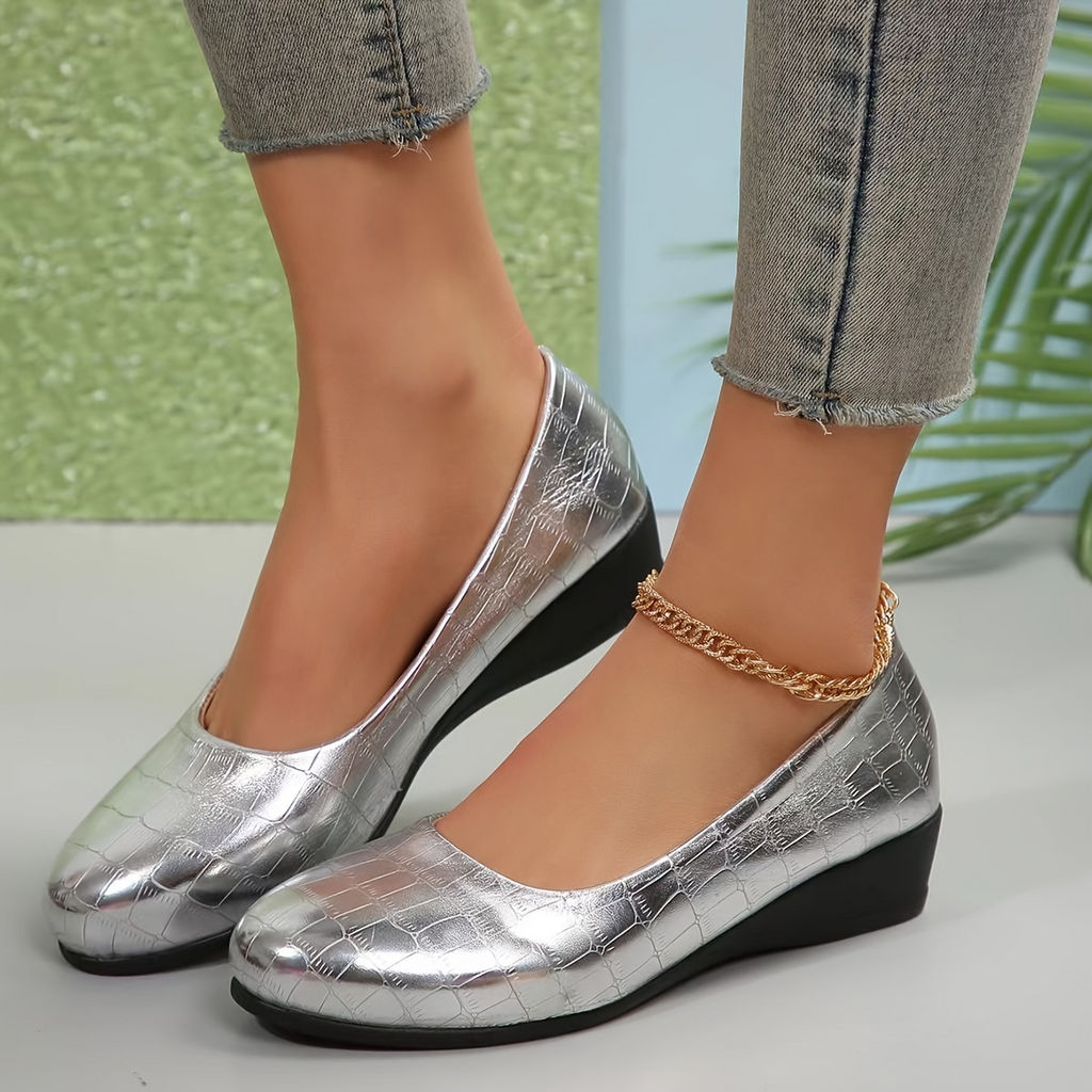 Women’s Orthopedic Leather Shoes – Lightweight, Breathable, Anti-Slip Comfort Walking Footwear