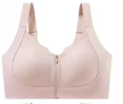 FallSweet Women's Sport Bra Front Zipper Wireless