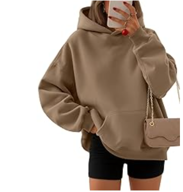 Women's Oversized Fleece Hoodie