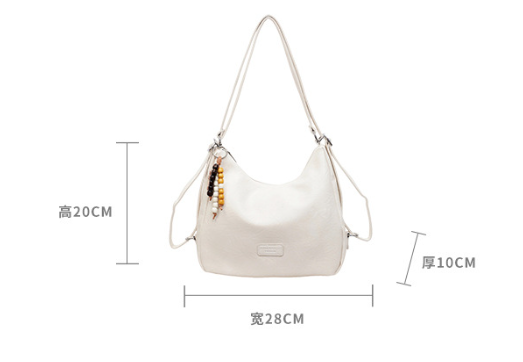 Casual Large Shoulder Bag for Women 2026 New Fashion Simple Crossbody Bag Large Capacity Bucket Bag Commuter Women's Bag