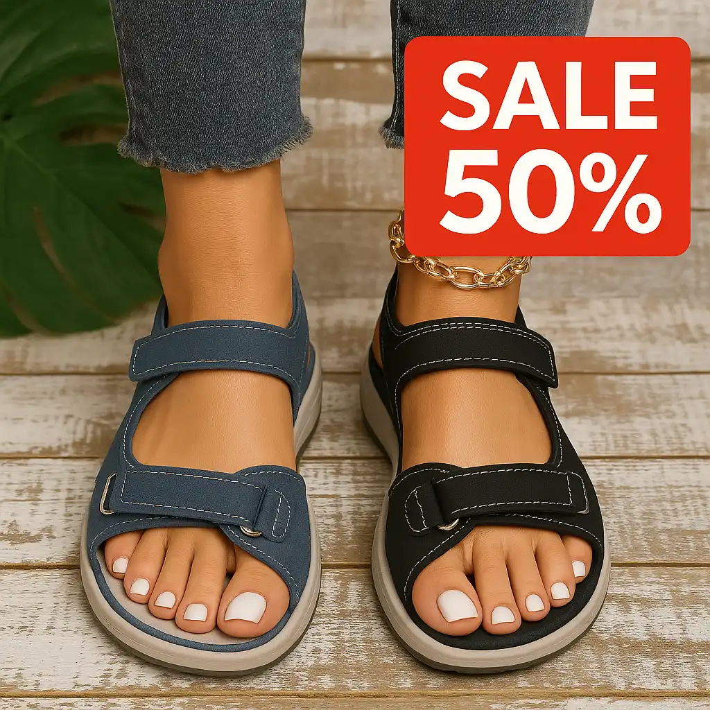Women’s Summer Wedge Sandals – Open Toe, Non-Slip, Breathable Casual Shoes
