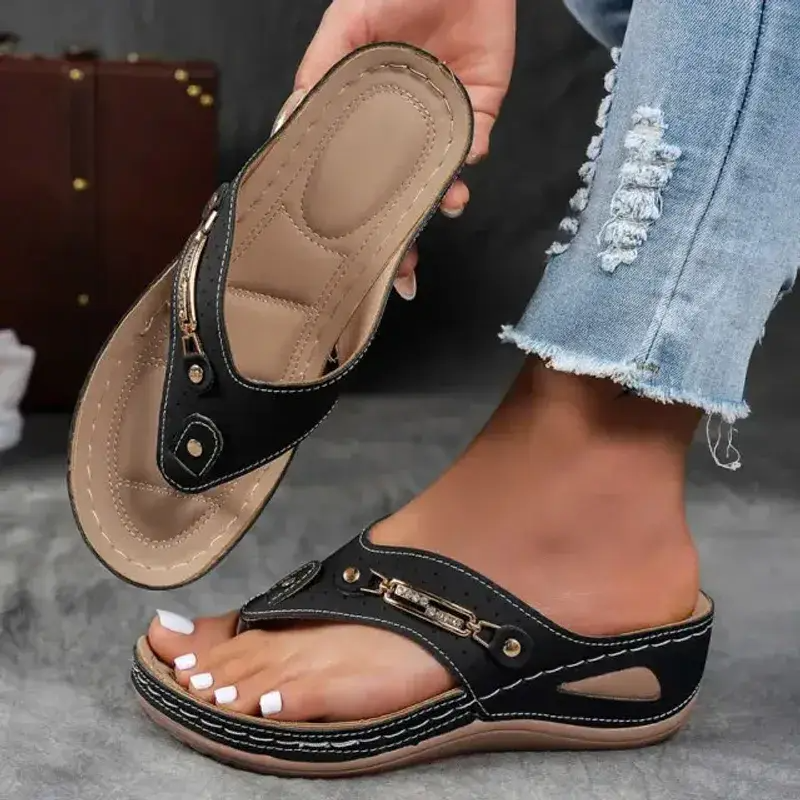 Women’s Breathable Orthopedic Sports Slippers – Arch Support & Comfort