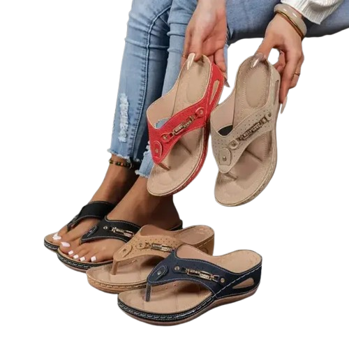Women’s Breathable Orthopedic Sports Slippers – Arch Support & Comfort