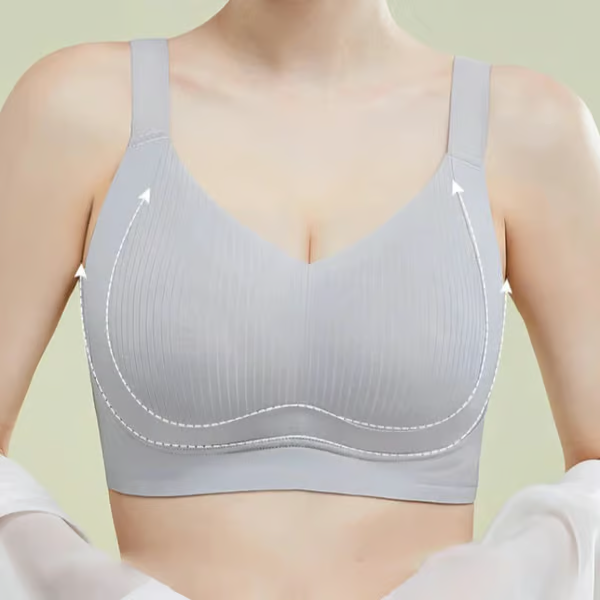 Women’s Wire-Free Push Up Bra – Seamless Skin-Friendly Everyday Comfort Bralette