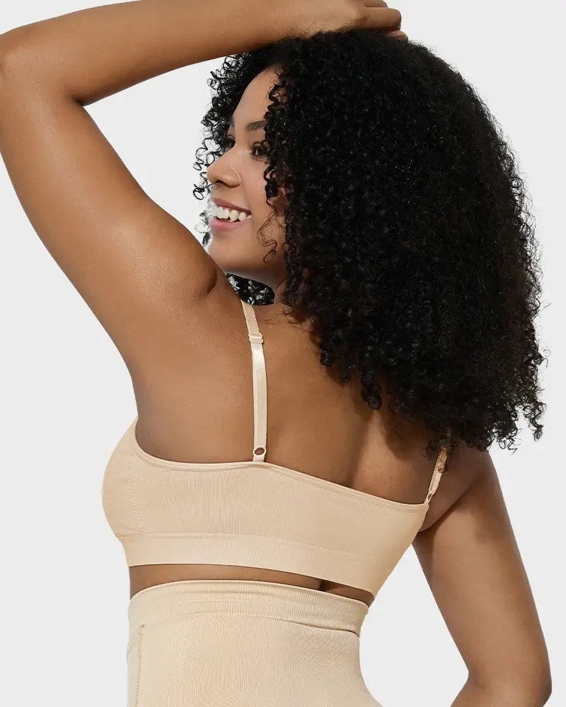 Women’s Full Coverage Non-Padded Wireless Sculpt Bra, Comfortable Everyday Support