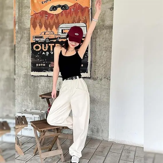 Invisible Strap Tank Top for Women – Thin Clear Strap Sexy Sleeveless Top