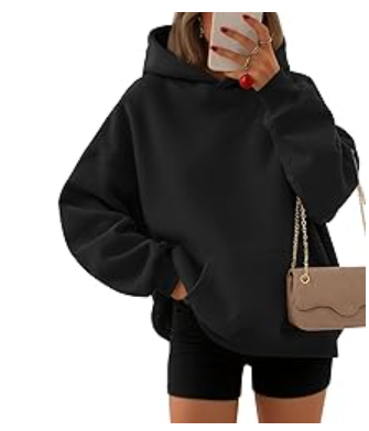 Women's Oversized Fleece Hoodie