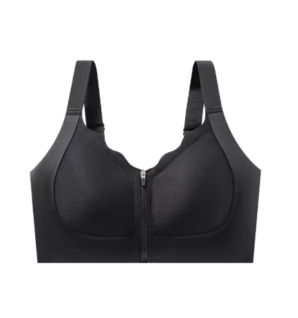 FallSweet Women's Sport Bra Front Zipper Wireless