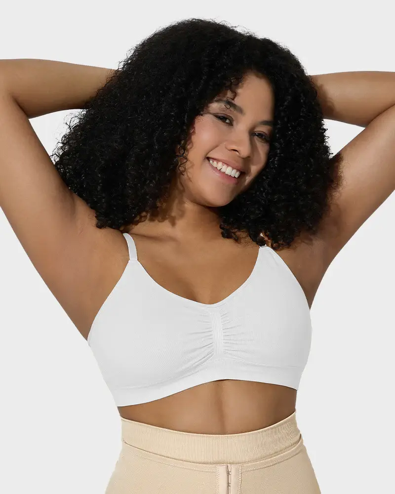 Women’s Full Coverage Non-Padded Wireless Sculpt Bra, Comfortable Everyday Support