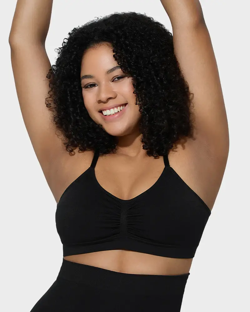 Women’s Full Coverage Non-Padded Wireless Sculpt Bra, Comfortable Everyday Support