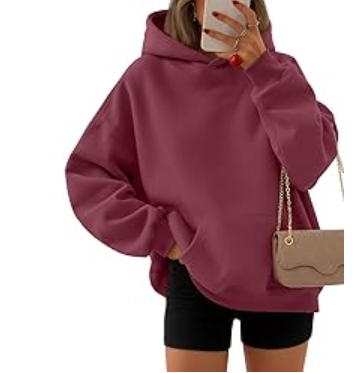 Women's Oversized Fleece Hoodie